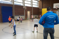 Handballtraining:  Passen und Fangen 2