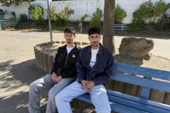 Herr Müller und Herr Saleh, FSJler